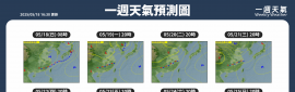 2025/5/19~5/25 天氣概況