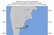 2025/09/19 M7.8 俄羅斯勘察加半島東部海面