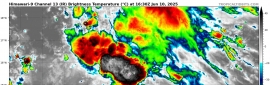 TD02(94W) JMA:TD 北上接近台灣東部