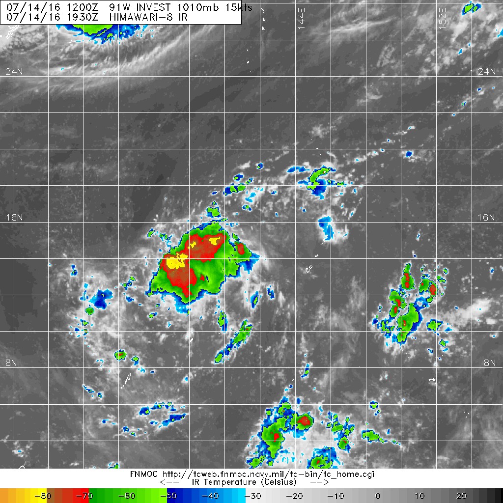 20160714.1930.himawari-8.ircolor.91W.INVEST.15kts.1010mb.14.4N.141.5E.100pc.jpg