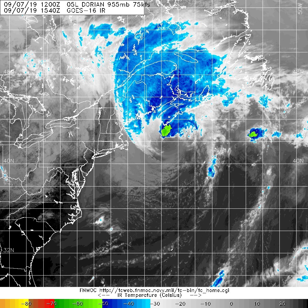 20190907.1540.goes-16.ircolor.05L.DORIAN.75kts.955mb.40.9N.66.9W.100pc.jpg